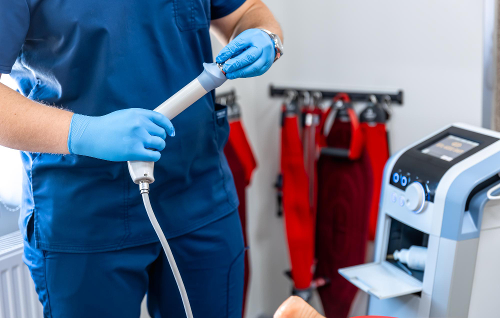 Doctor performing Endoscopy in Sharjah for digestive health diagnosis